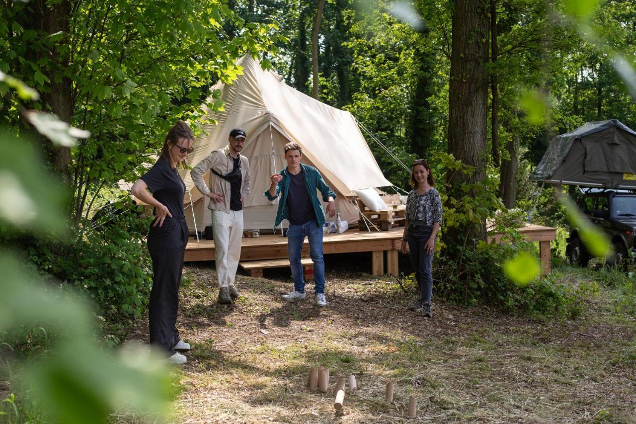 Domaine De Cherimont - Logement Insolite En Groupe Andenne Buitenkant foto